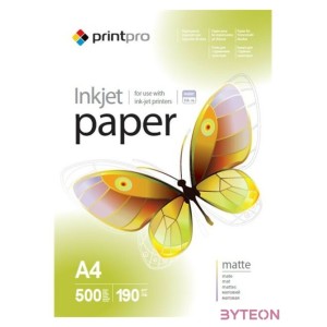 COLORWAY Fotópapír, PrintPro matt 190 g,m2, A4, 500 sht (PME190500A4)