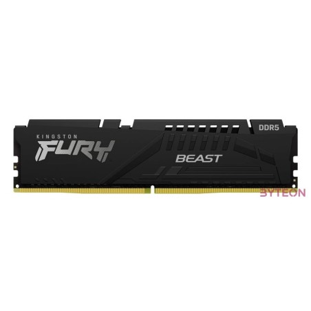 KINGSTON FURY Memória DDR5 32GB 5200MT,s CL40 DIMM Beast Black