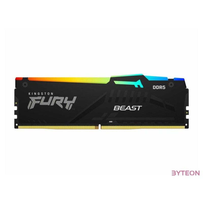 KINGSTON FURY Memória DDR5 32GB 5200MT,s CL40 DIMM Beast RGB