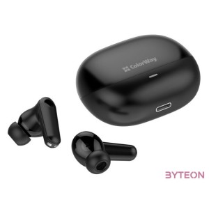 COLORWAY Fejhallgató, vékony TWS-1 fülhallgató hosszú élettartamú fekete