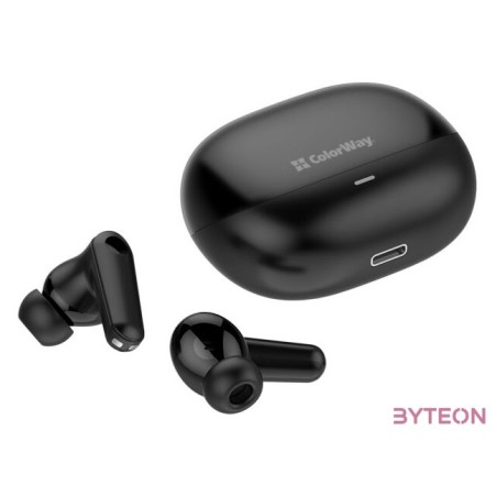 COLORWAY Fejhallgató, vékony TWS-1 fülhallgató hosszú élettartamú fekete