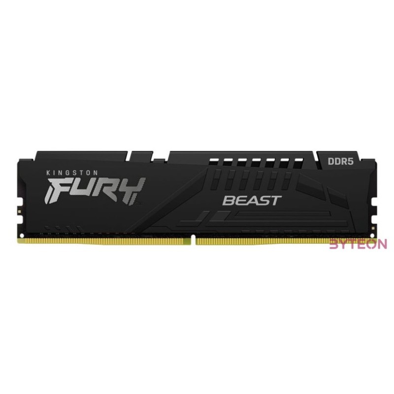 KINGSTON FURY Memória DDR5 64GB 5200MT,s CL40 DIMM (Kit of 2) Beast Black