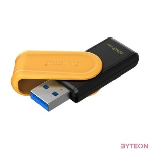 KINGSTON Pendrive 512GB, DT Exodia S USB 3.2 Gen 1 (fekete-sárga)