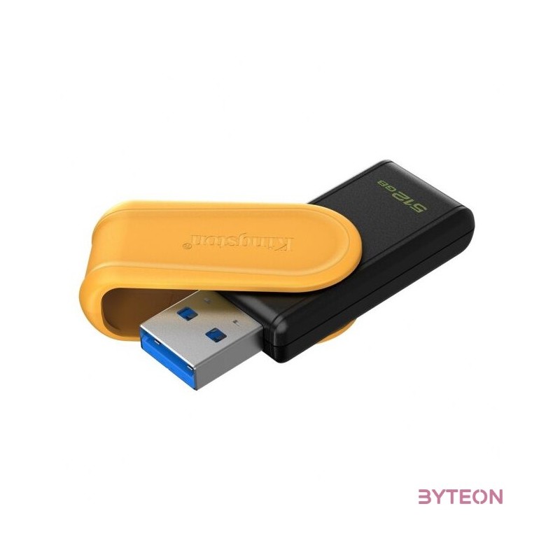 KINGSTON Pendrive 512GB, DT Exodia S USB 3.2 Gen 1 (fekete-sárga)