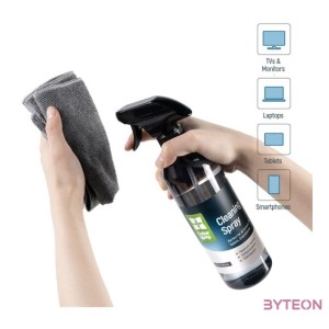 COLORWAY Tisztítószer készlet CW-5500, nagyméretű elektronikai készlet (550 ml és 2 mikroszálas)