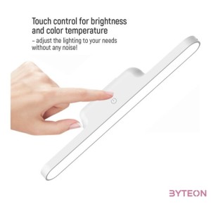 COLORWAY Asztali LED lámpa, Magnetic Multi-Functional beépített akkumulátorral Fehér (CW-DL11MMB-W)