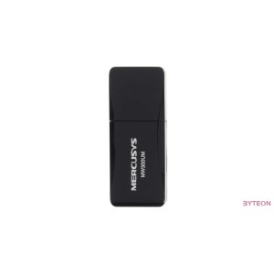 Mercusys MW300UM 300Mbps Vezeték nélküli USB adapter