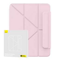 Baseus Minimalist mágneses tok Pad Air4/Air5 10.9?/Pad Pro 11? (baby pink)