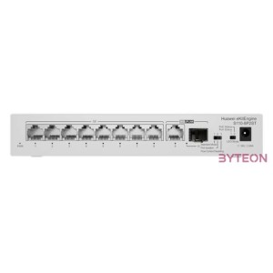 Huawei eKit Switch 8x1000Mbps (124W POE)  1x1000Mbps Uplink  1x1GE (SFP), Nem menedzselhető, Asztali - S110-8P2ST