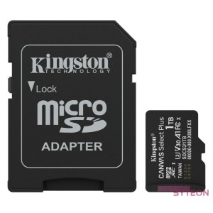 KINGSTON Memóriakártya MicroSDXC 1TB Canvas Select Plus Gen3 150R A1  Adaprer