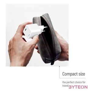 COLORWAY AC töltő GaN Mini CW-CHS056PD-WT 35W PD port PPS USB-C fehér