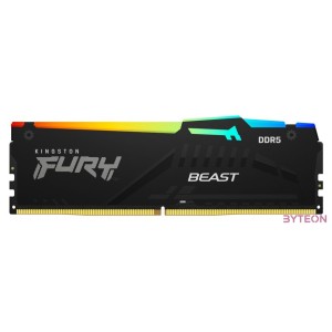 KINGSTON FURY Memória DDR5 64GB 5600MT,s CL40 DIMM (Kit of 2) Beast RGB