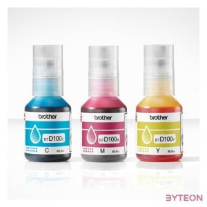 BROTHER Tintapatron BTD100CLVAL, 5000 oldal, CMY