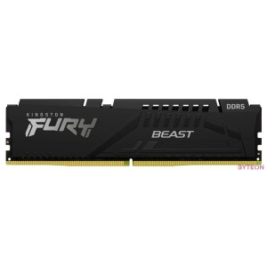 KINGSTON FURY Memória DDR5 64GB 5200MT,s CL40 DIMM (Kit of 2) Beast Black