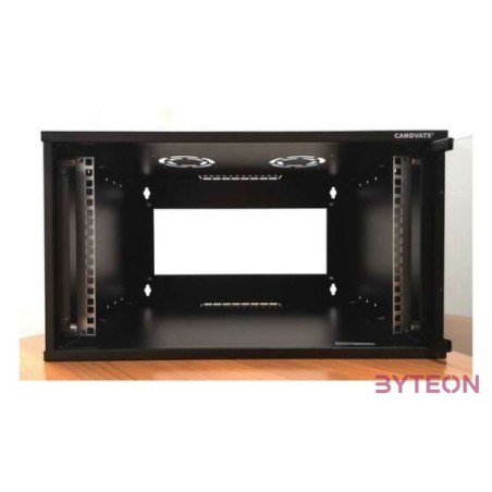 CANOVATE Faliszekrény 6U 545x400mm mély 19 lapraszerelt