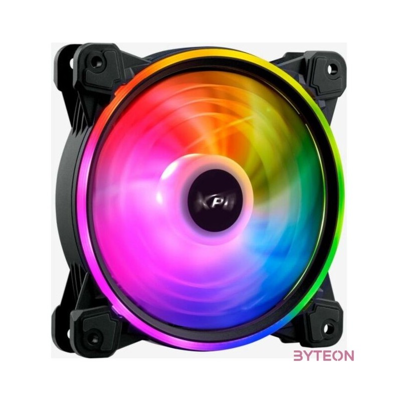 ADATA XPG Rendszerhűtő ventilátor Hurricane RGB, 14cm, fekete