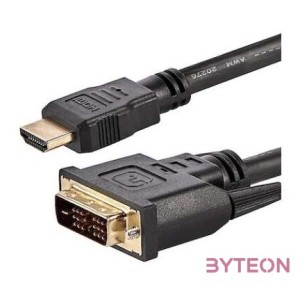 BLACKBIRD Kábel HDMI male to DVI 241 male kétirányú, 1m