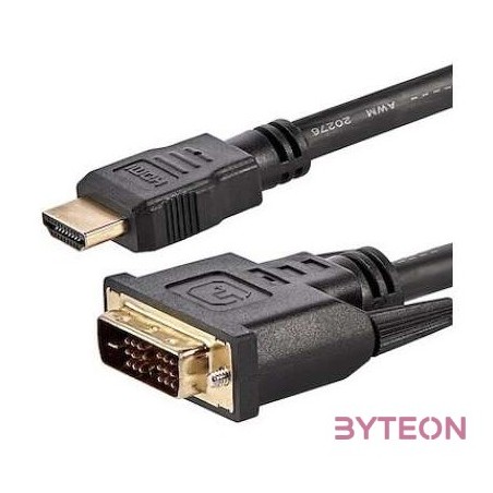 BLACKBIRD Kábel HDMI male to DVI 241 male kétirányú, 1m