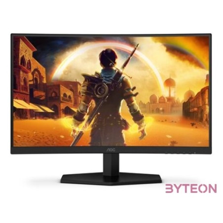 AOC Ívelt Gaming 180Hz monitor 23.6 C24G42E, 1920x1080, 169, 250cd,m2, 0,5ms, HDMIx2,DisplayPort, hangszóró