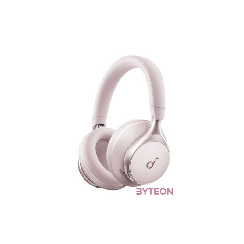 ANKER Vezeték Nélküli Fejhallgató, Soundcore Space One, Aktív Zajszűrő, pink - A3035G51