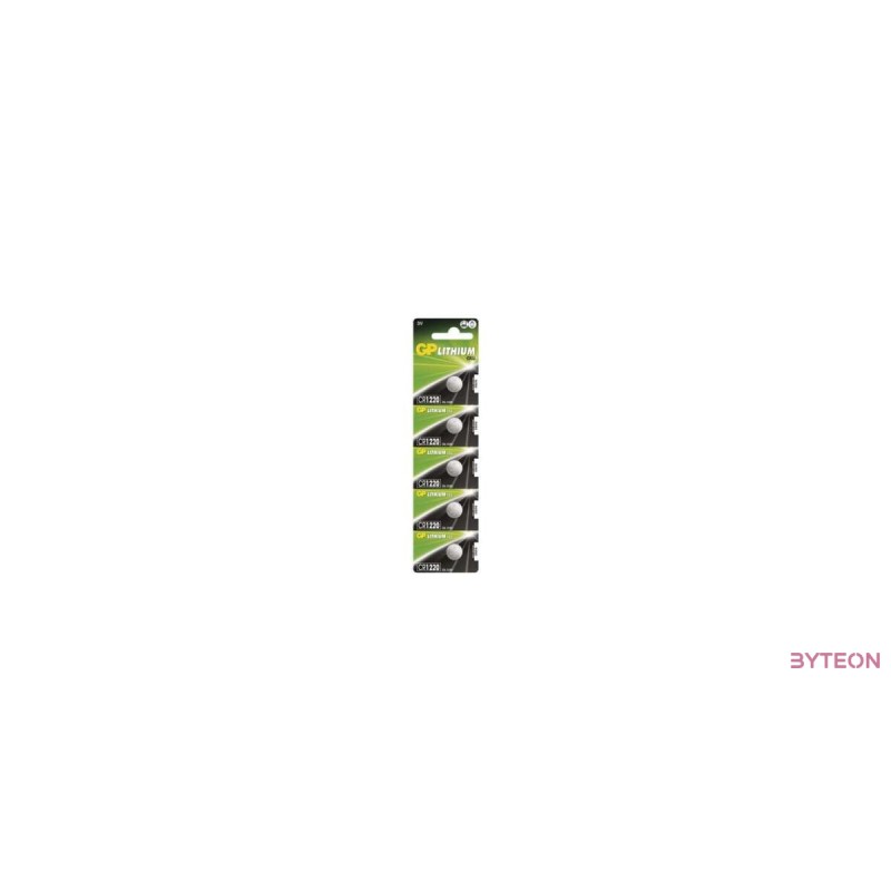 GP CR1220 lítium gombelem 1db/bliszter