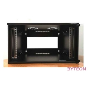 CANOVATE Faliszekrény 6U 545x400mm mély 19 lapraszerelt