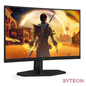 AOC Ívelt Gaming 180Hz monitor 23.6 C24G42E, 1920x1080, 169, 250cd,m2, 0,5ms, HDMIx2,DisplayPort, hangszóró