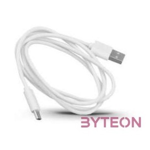 BLACKBIRD Type-C USB Adatkábel 1m, Fehér (Gyári kivitel)