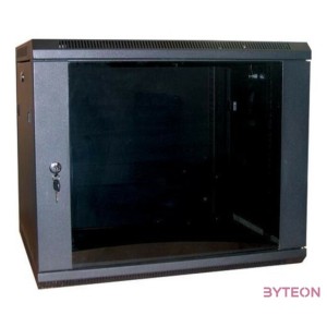 EXCEL Faliszekrény 6U 600X600mm mély 19 lapraszerelt Environ WR600