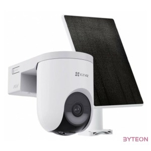 EZVIZ HB8  Lite akkumulátoros kültéri kamera   5W solar panel szett, 2K felbontás, 360panoráma, színes éjszakai