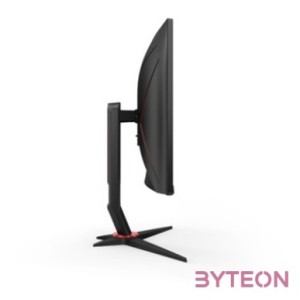 AOC Ívelt Gaming 280Hz monitor 27 C27G2Z3,BK, 1920x1080, 169, 300cd,m2, 0,5ms, HDMIx2,DisplayPort, állítható magasság