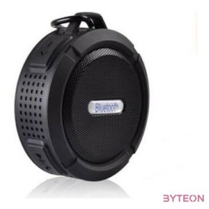 BLACKBIRD Hordozható Bluetooth Hangszóró cseppálló, Fekete