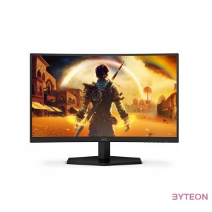 AOC Ívelt Gaming 180Hz monitor 23.6 C24G42E, 1920x1080, 169, 250cd,m2, 0,5ms, HDMIx2,DisplayPort, hangszóró