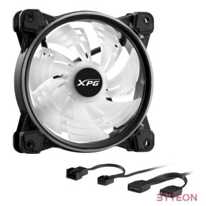 ADATA XPG Rendszerhűtő ventilátor Hurricane RGB, 14cm, fekete