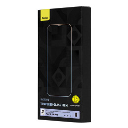 Privacy Protection Tempered Glass Baseus Crystal Series IP 14 PRO