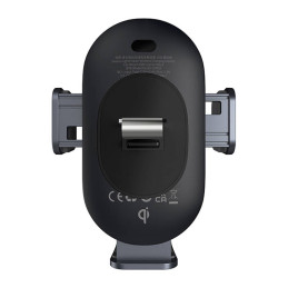 car holder with inductive charger Baseus LightChaser  (Black)