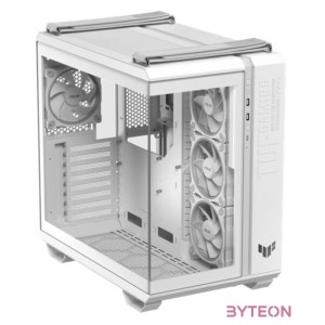 ASUS Ház TUF Gaming GT502, Tápegység nélkül, Fehér, Üvegfalú