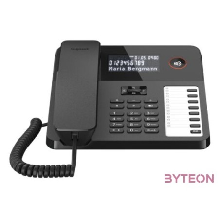 GIGASET Telefon DESK 600 telefon, fekete
