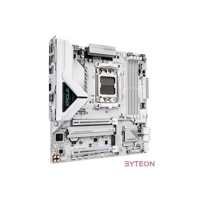 GIGABYTE Alaplap AM5 B850M EAGLE WIFI6E ICE AMD B850, mATX