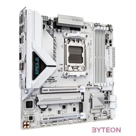 GIGABYTE Alaplap AM5 B850M EAGLE WIFI6E ICE AMD B850, mATX