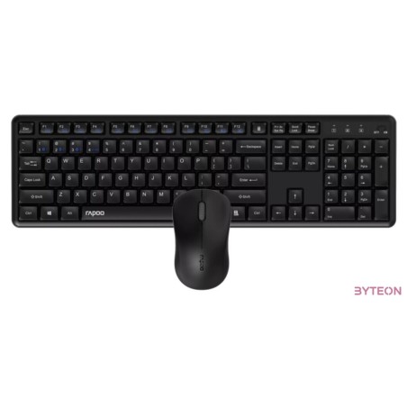 RAPOO 00229634, 8150M VEZETÉK NÉLKÜLI MULTI-MODE SILENT BILL. EGÉR SZETT FEKETE