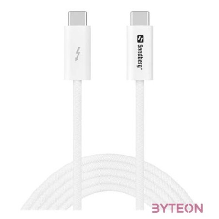 SANDBERG USB-C tartozék, USB-CC USB4 240W40Gbps, 2M