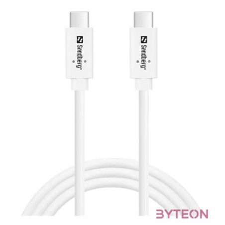 SANDBERG USB-C tartozék, USB-CC USB 3.1 G2 100W, 1M