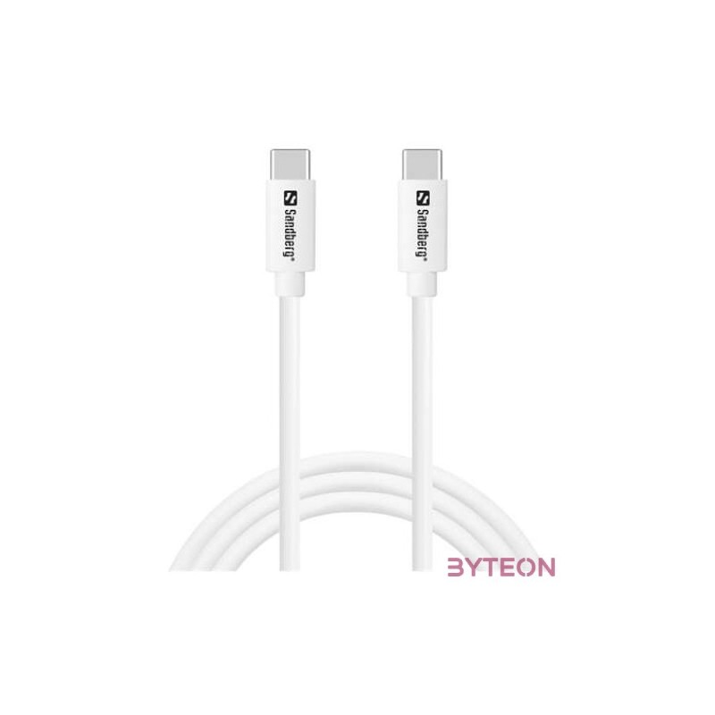 SANDBERG USB-C tartozék, USB-C Charge Cable 1M, 65W