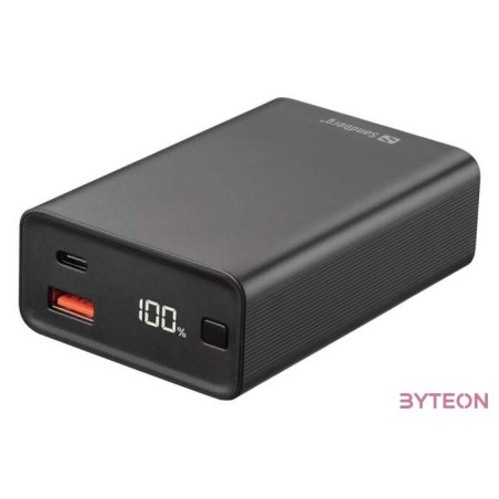 SANDBERG Hordozható akkumulátor, Travel powerbank 20000 PD65W