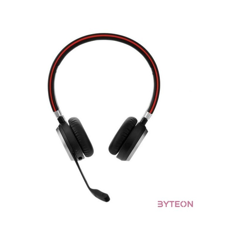 JABRA Fejhallgató - Evolve 65 TE UC Stereo Bluetooth Vezeték Nélküli, Mikrofon