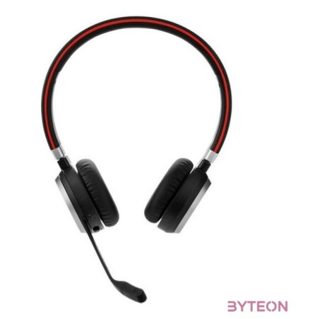 JABRA Fejhallgató - Evolve 65 TE UC Stereo Bluetooth Vezeték Nélküli, Mikrofon