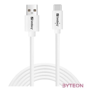 SANDBERG Hálózati vezeték, USB-C  USB-A 2.0 2M SAVER