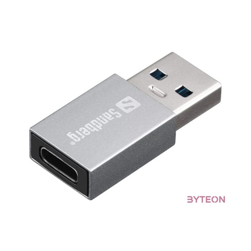 SANDBERG USB-A to USB-C Dongle