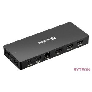 SANDBERG USB-C Dokkoló 13in1 DockingStation Pro